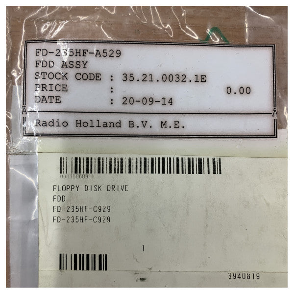 FD-235HF-A529 Interni floppy disk pogon 3,5 inča 