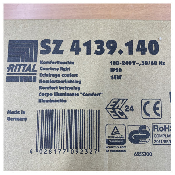 Rittal SZ-4139.140 Iluminación interior de armario Control industrial 