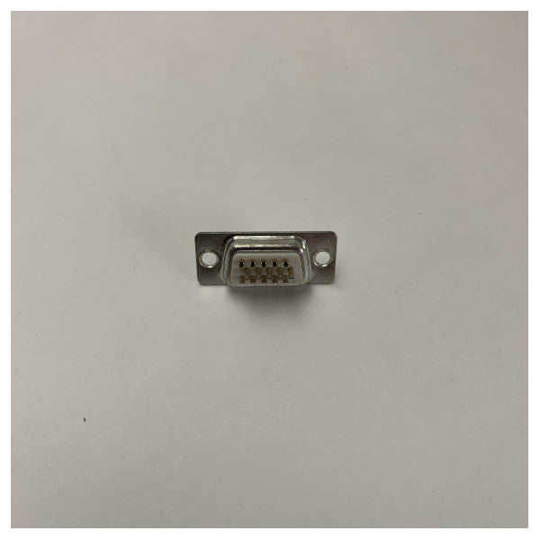 9-Pin D-Sub-liitin metallikuorella meriteollisuuden ja teollisten sovellusten käyttöön 