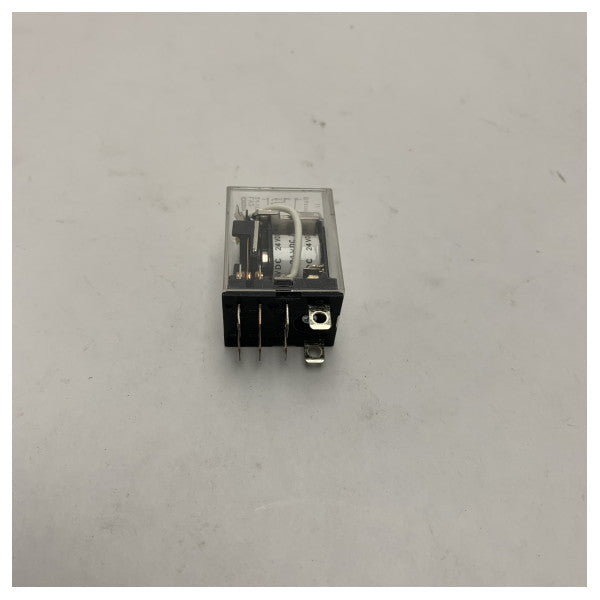 Relé Marinho Omron LY2 24VDC - Durável, Compacto e Resistente à Humidade para Automação de Navios 