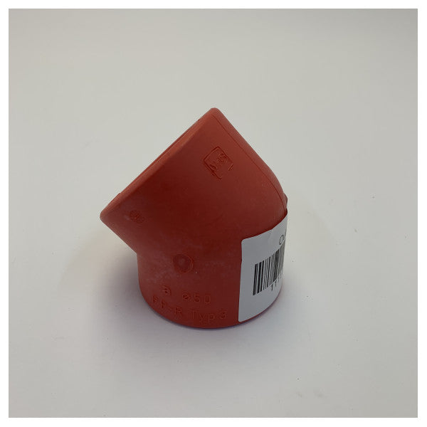 VdS Firestop PP-R FS 50 Vinkel 45 grader brandbeskyttelsesfitting 4112516 