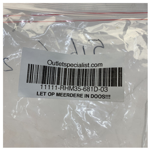 Detector de humo óptico Tyco 681D-03 Blanco 