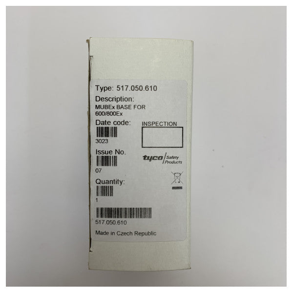 Supporto per rilevatore di fumo / incendio Tyco 600-800EX Bianco - 517.050.610 