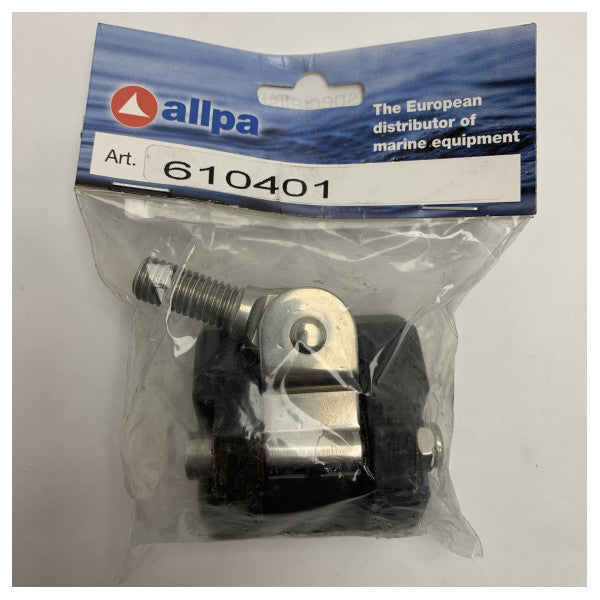 Allpa Antal 610401 svart belagt fallvogn blokk 