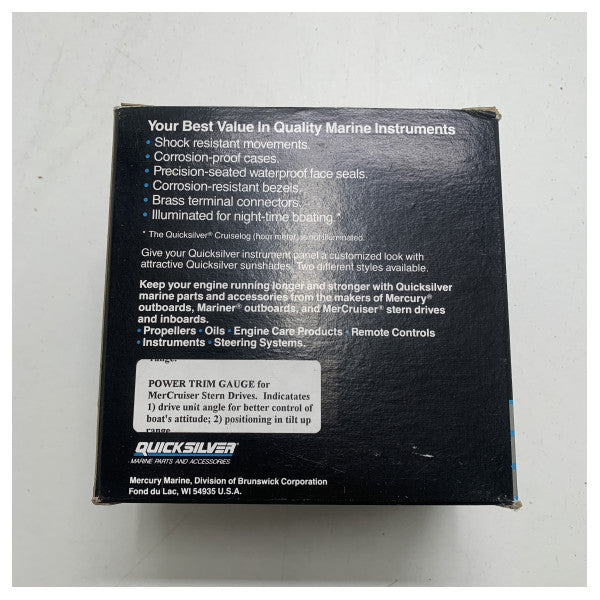 Mercury Quicksilver Engine Trim Indicator Guage-79-817033-A1