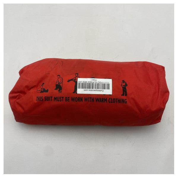 Ocean Safety högkvalitativ Pioneer MK8 dykardräkt för sjösäkerhet och skydd i kallt vatten