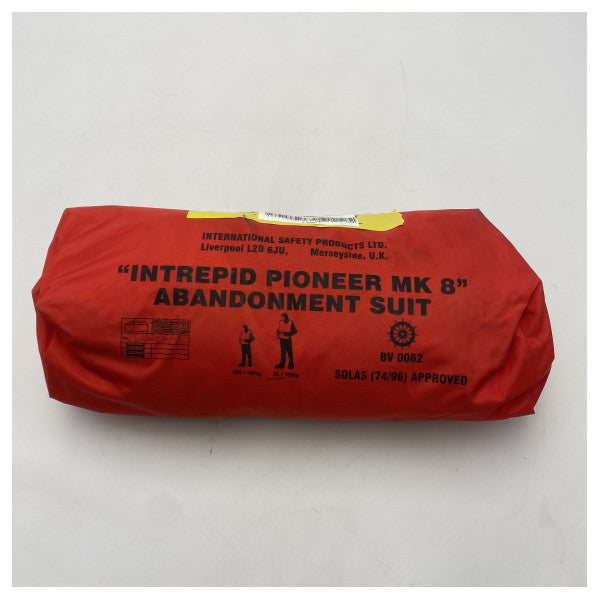 Ocean Safety högkvalitativ Pioneer MK8 dykardräkt för sjösäkerhet och skydd i kallt vatten