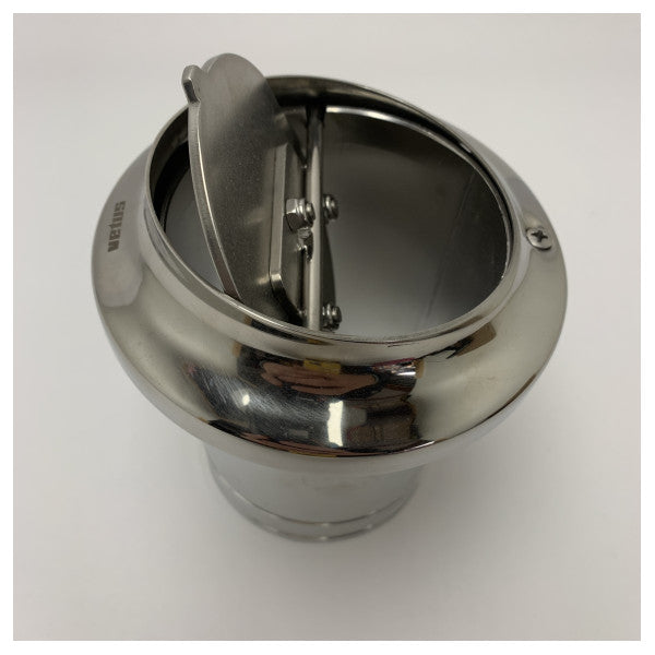 Витяжний патрубок Vetus TRC90SV з нержавіючої сталі TRC90SV - 90 мм