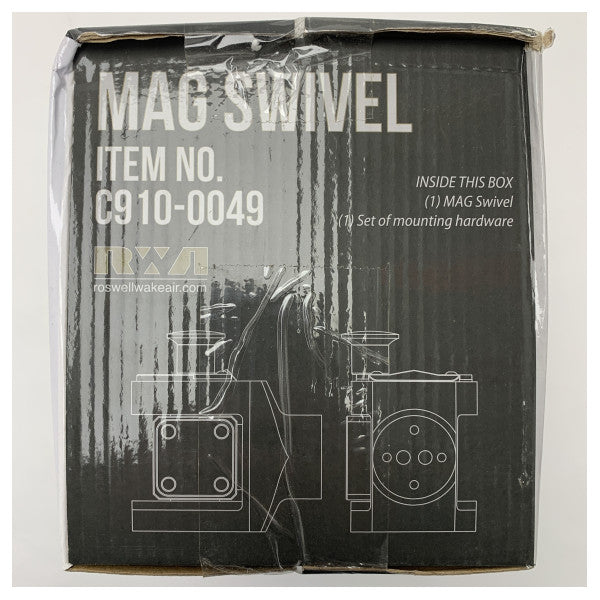 Roswell C910-0049 Marine Stainless Steel Swivel with Lock System - Durable and Corrosion Resistant for Watersports