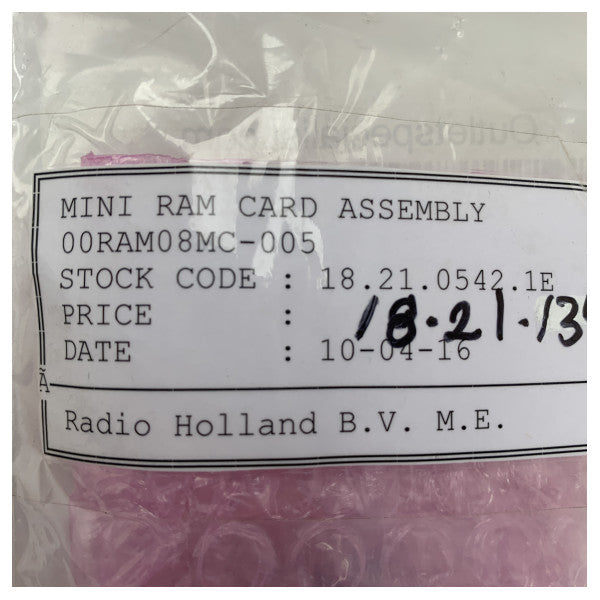 Furuno Mini RAM Card 08MC-005 for FAR Radars - 00RAM08MC-005 