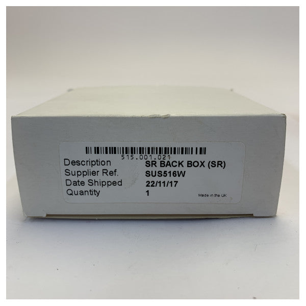 Tyco SUS516W Electric Built-in Box / Back Box for Manual Call Point 