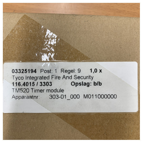 Tyco TM520 Timer Module - Fire and Security System - 557.180.423 
