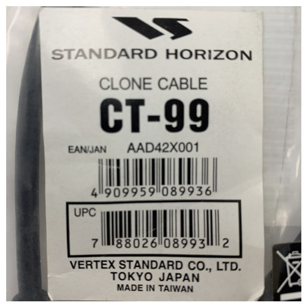 Standard Horizon CT-99 VHF programmeringskabel 