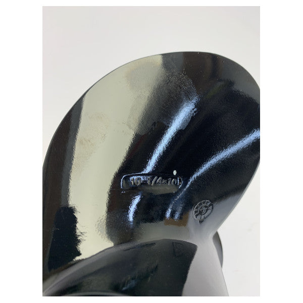 Suzuki 10-1/4 x 10 Aluminium Black Coated Marine Propeller - 58100-96372-YAY 