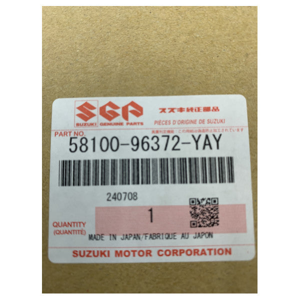 Suzuki 10-1/4 x 10 Aluminium Black Coated Marine Propeller - 58100-96372-YAY 