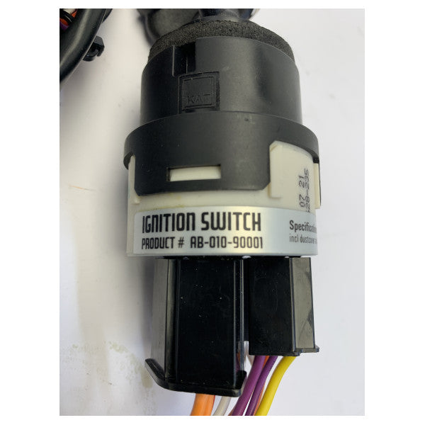Conjunto de interruptor de encendido ALFA-40E con arnés de cableado - Encendido marino 