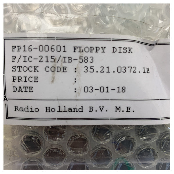 Furuno Felcom15 Floppy Disc - FP16-00601 - 004-439-400 