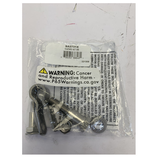 Kit de tige filetée et de bague de direction marine SeaStar SA27256P 
