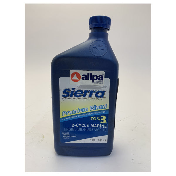 Allpa Sierra 2-Takt Marine Engine Oil TC-W3 - 1L - TC-W3-1