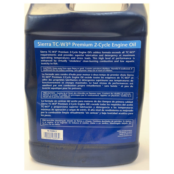Allpa TC-W3-2 Marine Twostroke Oil - 2-Cycle Engine Oil for Outboard Engines