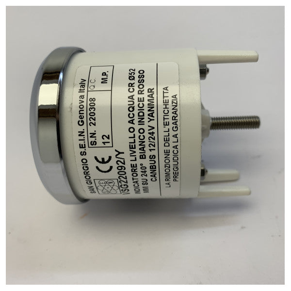 Yanmar Sein VSG22092-Y Su Seviyesi Tank Göstergesi 52 mm 