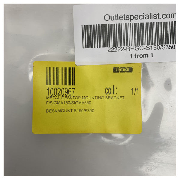 Radio Zeeland Sigma Mounting Bracket 3F for Sigma150 and Sigma350 Systems 