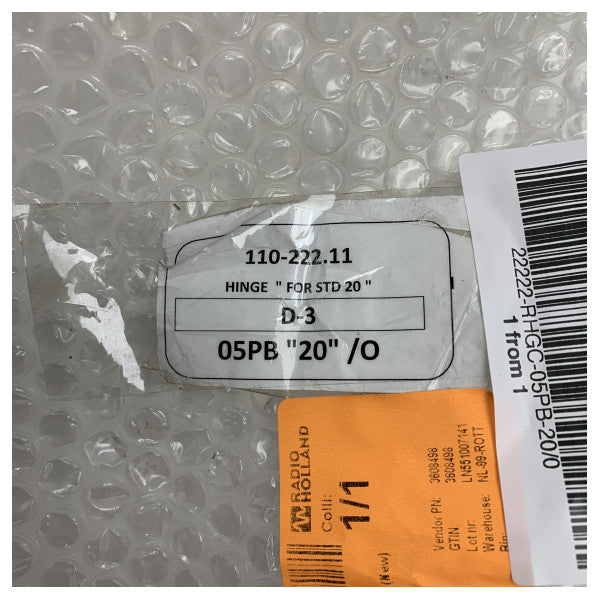 Raytheon Anschutz Gyrocompass Hinge for Standard 20 – 110-222.11 