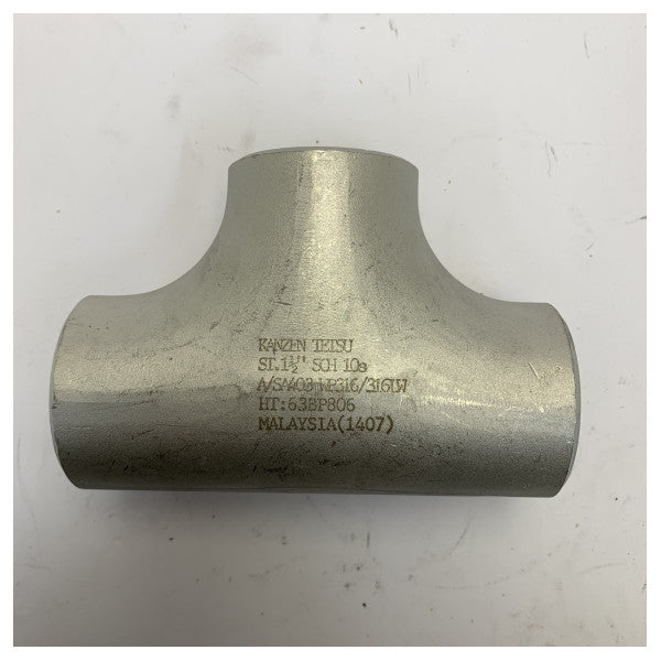 Kanzen Tetsu 63P806 Edelstahl-T-Stück 