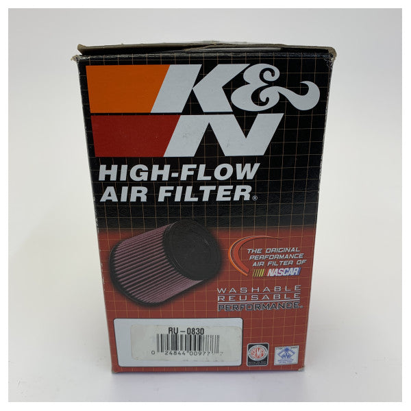 K and N RU-0830 Universal Rubber Air Filter