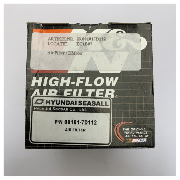 K and N RU-0830 Universal Rubber Air Filter