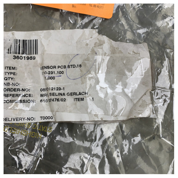 Raytheon Anschutz Gyrokompas Isıtıcı Sensör PCB 110-231.100 