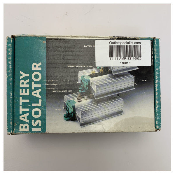 موزع تيار الشحن Mastervolt Battery Mate 1602 IG موزع تيار الشحن Mastervolt 1602 بطارية 2 | 160 أمبير - 83116025