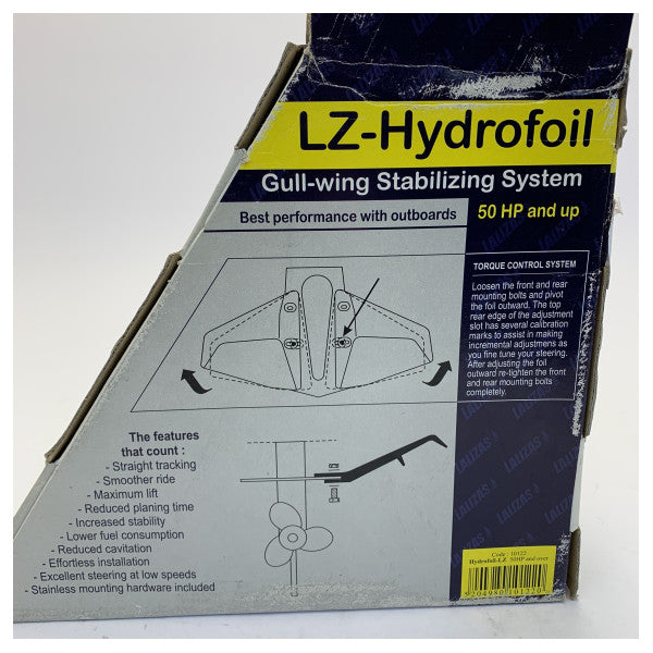 Lalizas LZ Hydrofoil for Outboard Engine to 50HP