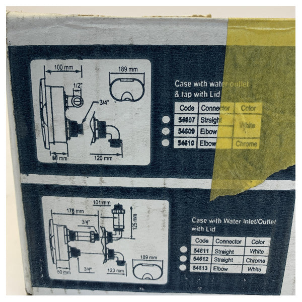 Nuova Rade 46304 Meriallasuihku Setti kotelolla 