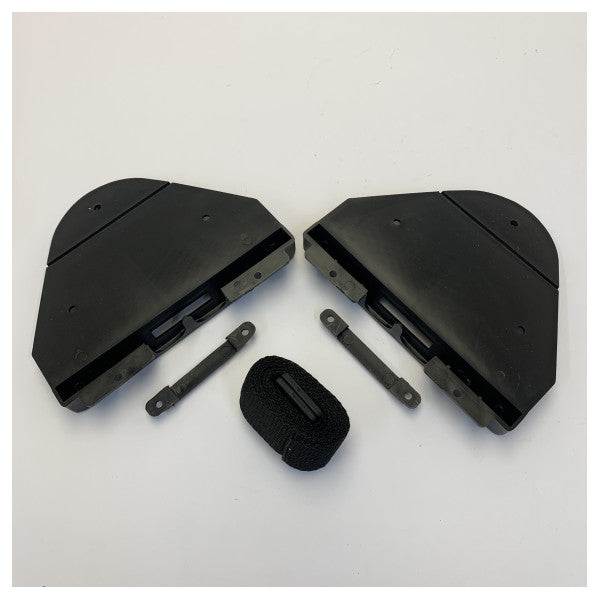 モデル4460 / 43897用のヌオーバ・ラーデタンクマウントキット ブラック 