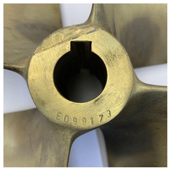 Vetus P4E-18 X 21 R Propeller 4-Blade Brass Right Handed 35 mm