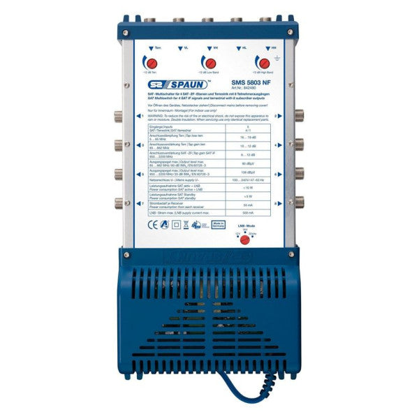 مفاتيح تبديل متعدد الإرسال SMS 5803 NF 5 × 8 SAT متعدد الإرسال - 842480