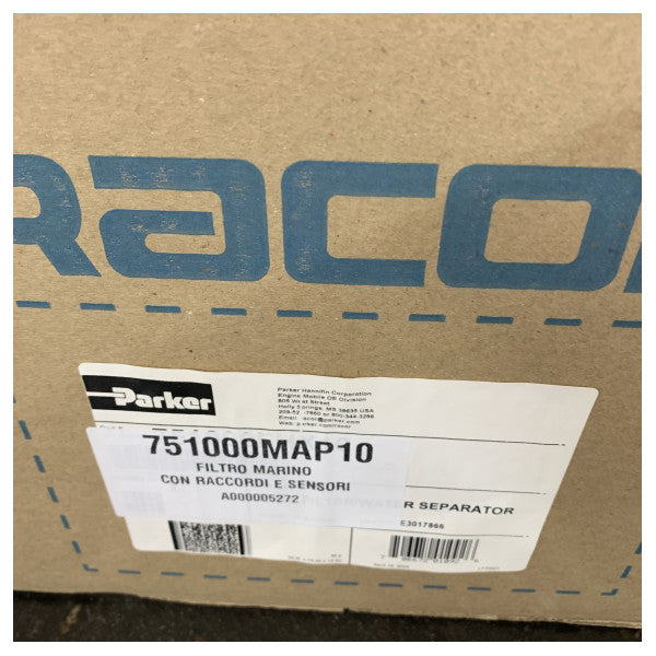 Filtro de Combustível Duplex Parker Racor 751000FHX10 - Separador de Água 