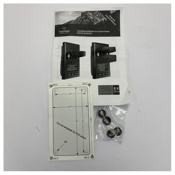 Sleipner Side-Power PJC212 Pro Joystick Proportional Contol Panel