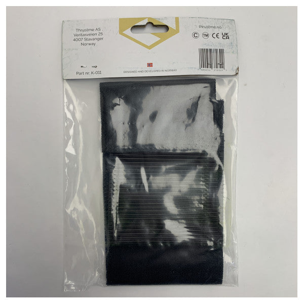 ThrustMe Kicker Meriveden laatuluokan Velcro-hihna kumilla - K-011 