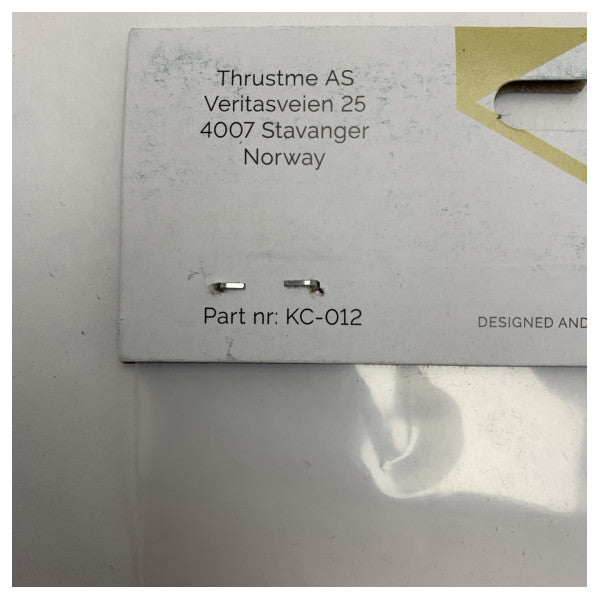 ThrustMe KC-012 Propeller tal-Liżar tal-Istainless Steel Marittimu Weef Cutter Blade 