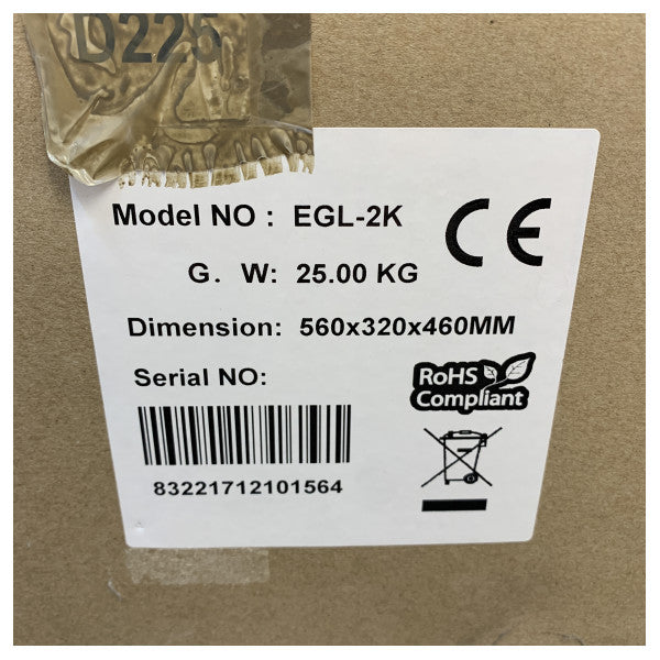 K-Factor EGL-2K Frequency Converter Single Phase 1.44 kW