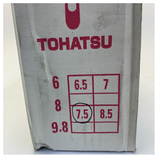 Tohatsu påhængsmotorpropeller 7,5 pitch 3B2B64515-1  3x8-1 2x8 
