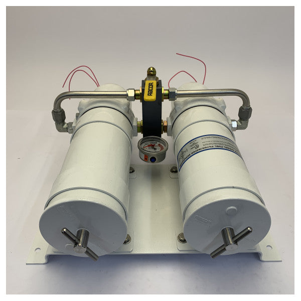 فيلتر وقود مزدوج Parker Racor 751000MAXM فاصل الماء - 30 ميكرون 