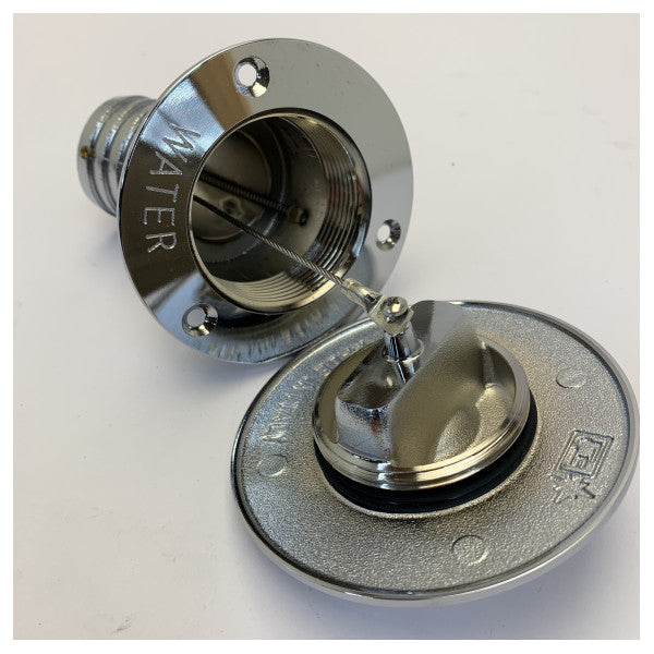 Capuchon de remplissage de pont Foresti Suardi Water 38 mm 503-B - Quincaillerie de yacht - 171-503B-38-C 