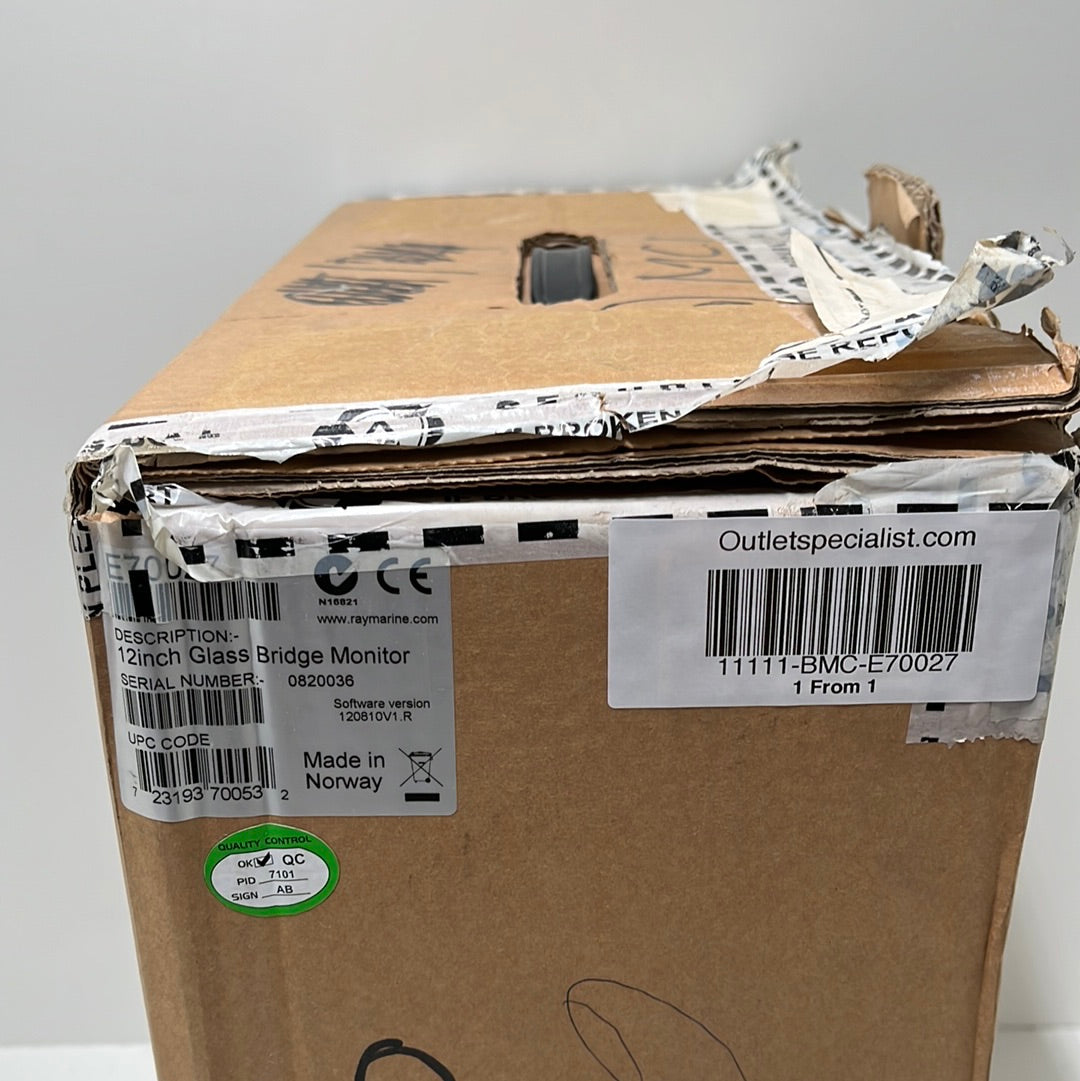 شاشة راي مارين GB120H قياس 12 بوصة زجاجية على الجسر - E70027