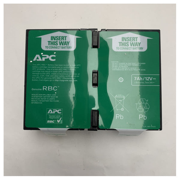 APC RBC-123 24V акумуляторний картридж заміни для надійного резервного живлення UPS 