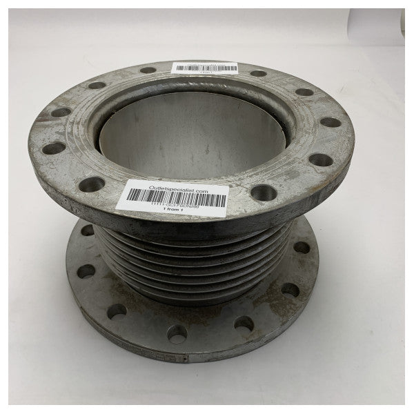 Гнучкий розширювальний з'єднувач з нержавіючої сталі DN200 для морських та офшорних трубопровідних систем 