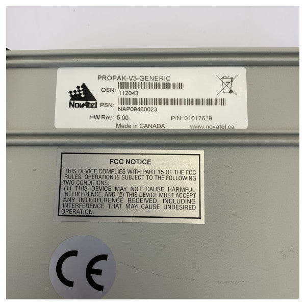 Gebrauchter NovAtel ProPak-V3 Hochpräziser GNSS GPS Empfänger für Marine und Vermessung 