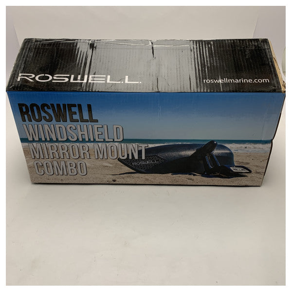 Roswell C910-0061 Supporto per Specchio Parabrezza Marittimo Durevole Combo 